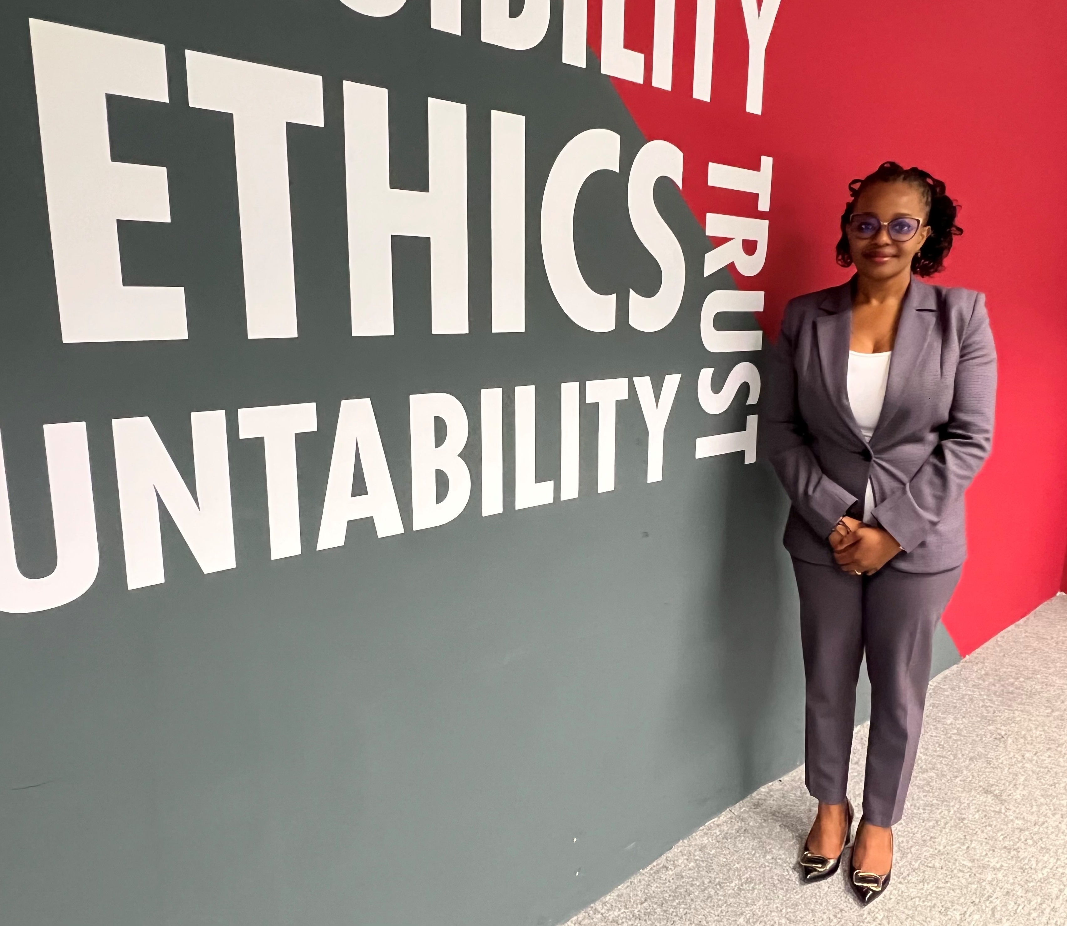 Virginia Tembo, course participant from Anti-Corruption Commission of Zambia, finds the course very insightful, and she would share her fruitful journey with colleagues in her home country.