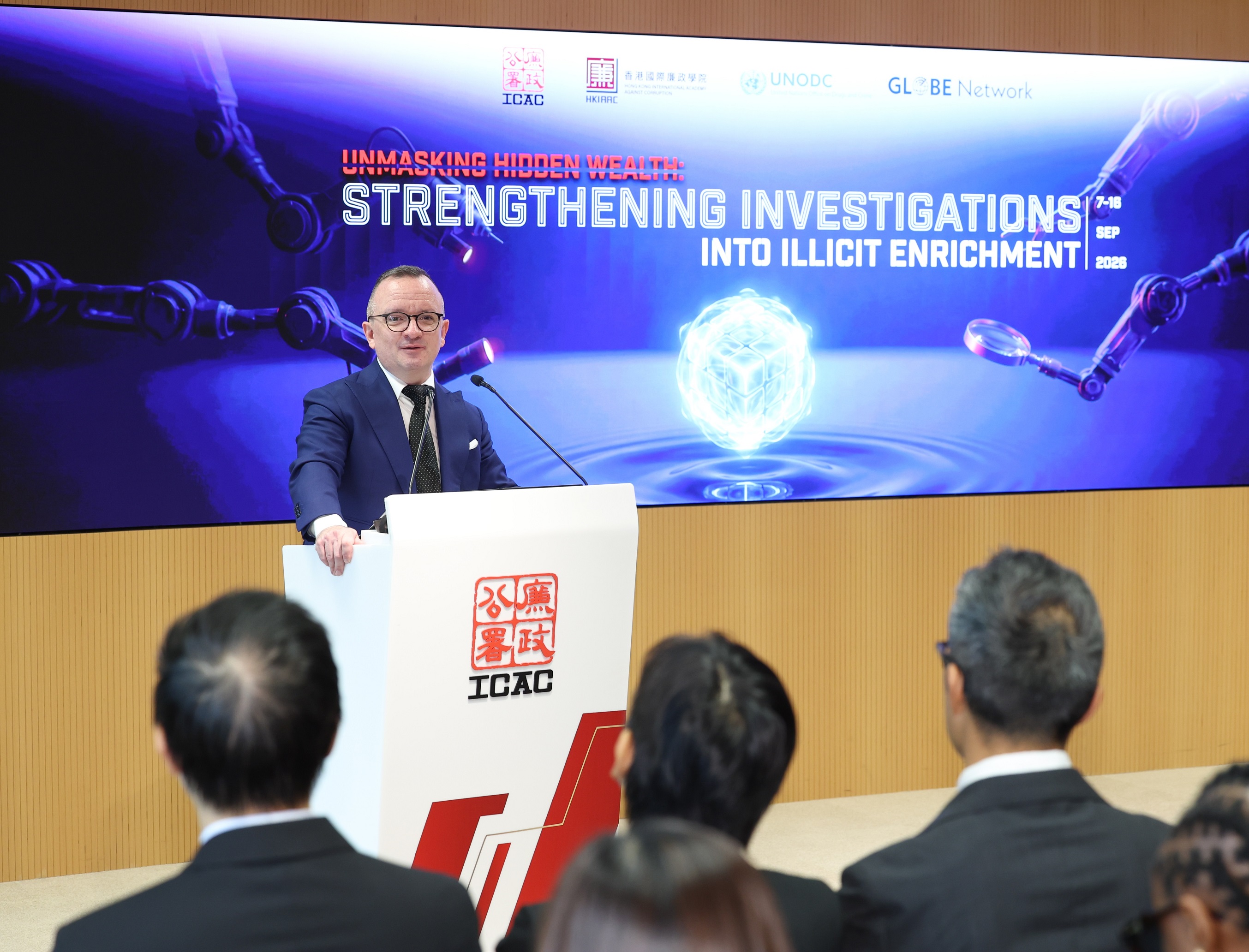 ICAC and UNODC’s pioneering international anti-graft training brings together law enforcers worldwide to combat illicit enrichment