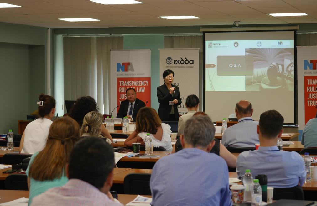 Representatives of HKIAAC delivered a course in Athens, Greece 